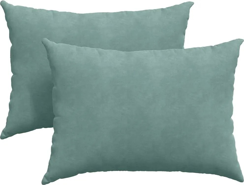 vidaXL Perne pentru canapea 2 pcs Verde Mării 70 x 50 cm