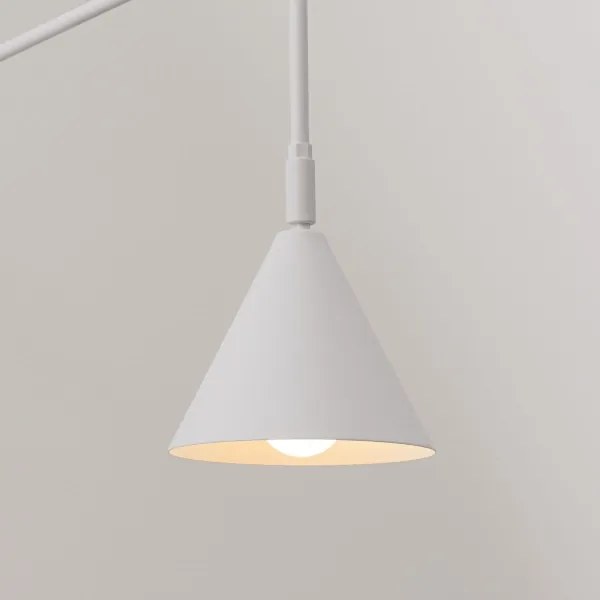 Lampă de perete Sollux SL.1696 NOX 1xE14/10W/230V alb