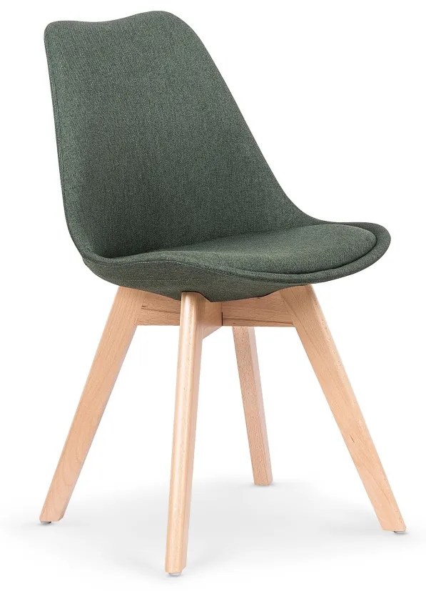 Scaun textil K303 verde inchis - H 83 cm