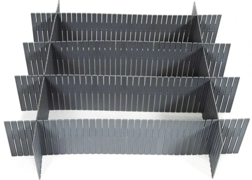 Compactor Organizator pentru sertar Free, gri
