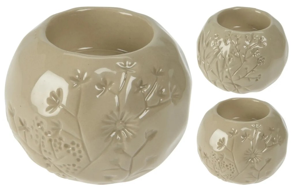 Candela din portelan, Sweet Deco, 9 cm - modele diverse