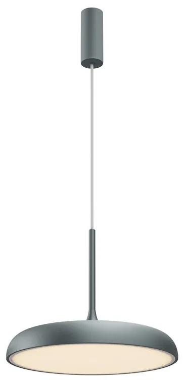 Lustra/Pendul LED design modern Gerhard 40cm gri