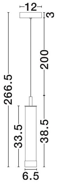 Pendul LED design modern GLOVIA