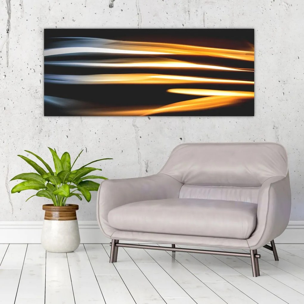Tablou negru (120x50 cm)