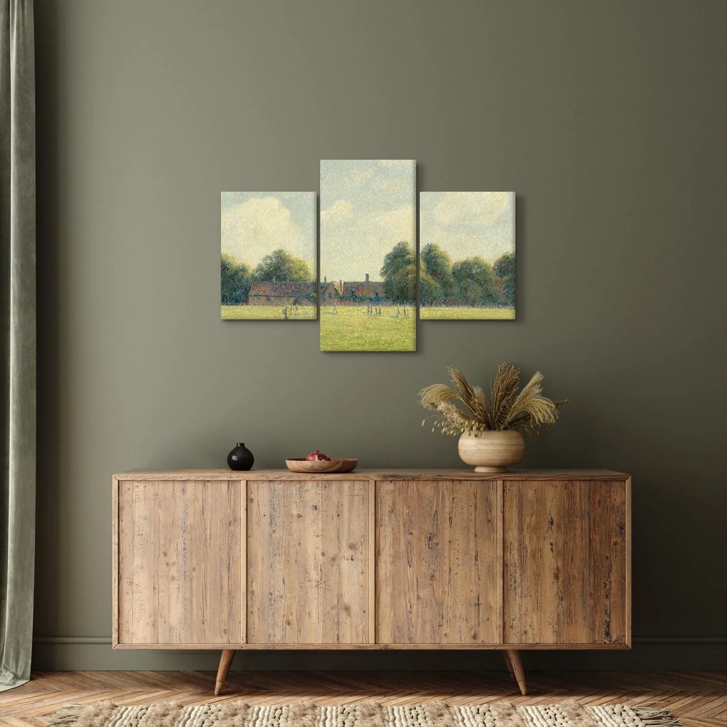Tablou - Camille Pissarro, Hampton Court Green, reproducere (90x60 cm)