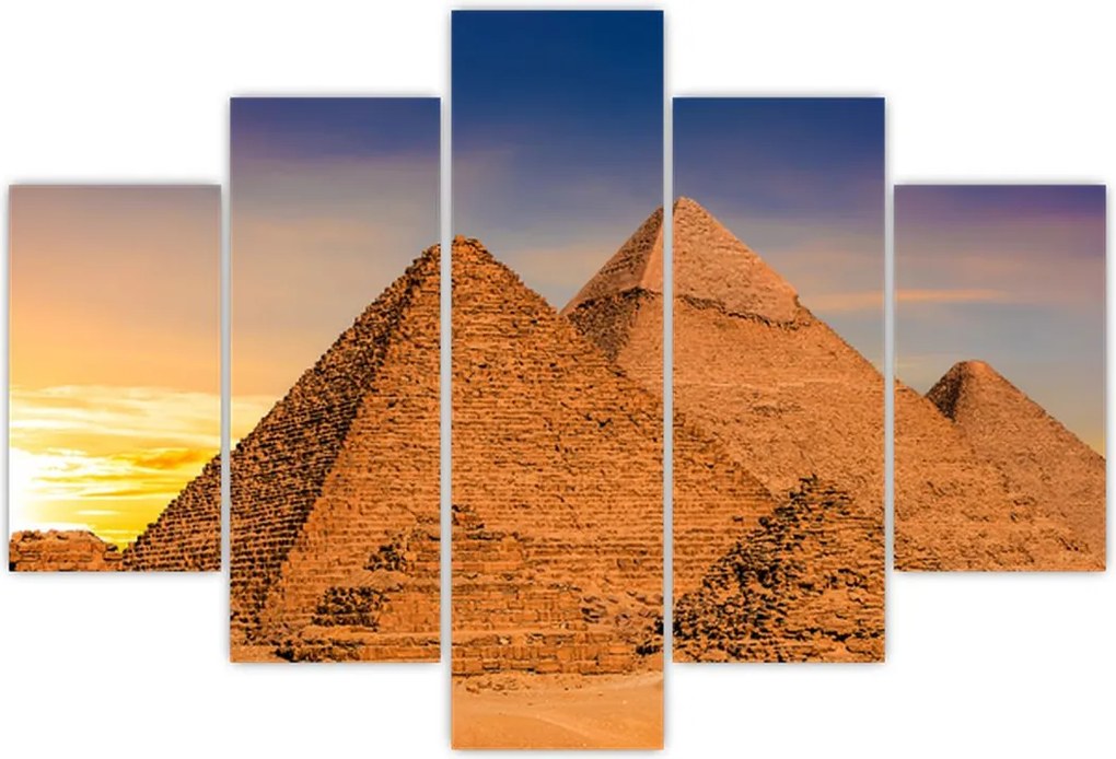 Tablou - Piremidele din Egipt (150x105 cm)