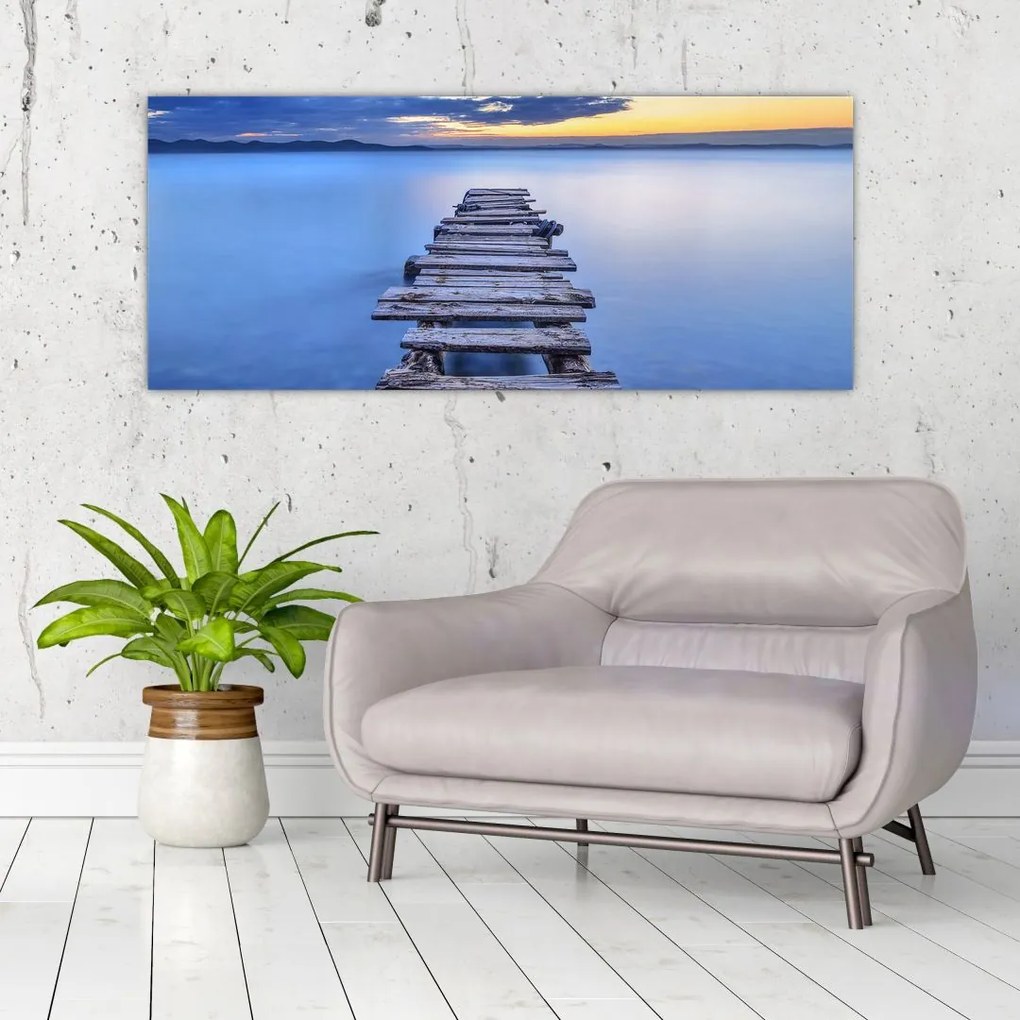 Tablou - Ponton, Zadar, Croația (120x50 cm)