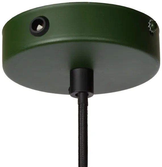 Lustră pe cablu MANUELA 1xE27/60W/230V d. 50 cm verde Lucide 78374/50/33