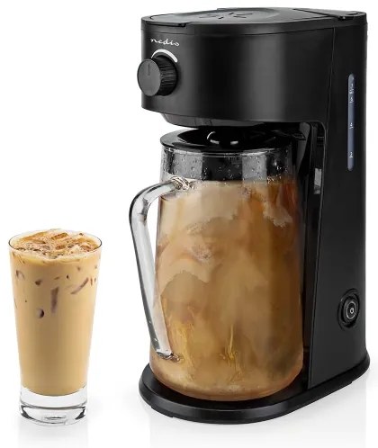 Nedis KAICM200FBK - Aparat cafea și ceai cu gheață 750W/230V