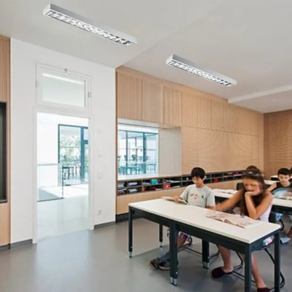 Corp de iluminat fluorescent T8 2xG13/18W/230V 120 cm alb