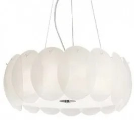 Suspensie moderna 8 becuri E27 OVALINO 090481 IDEAL LUX