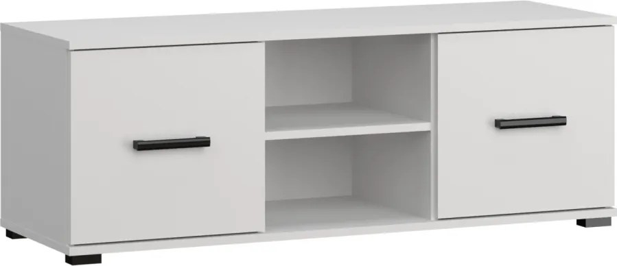 Comodă TV Frazio TV Stand – 120x40x44 cm – Alb