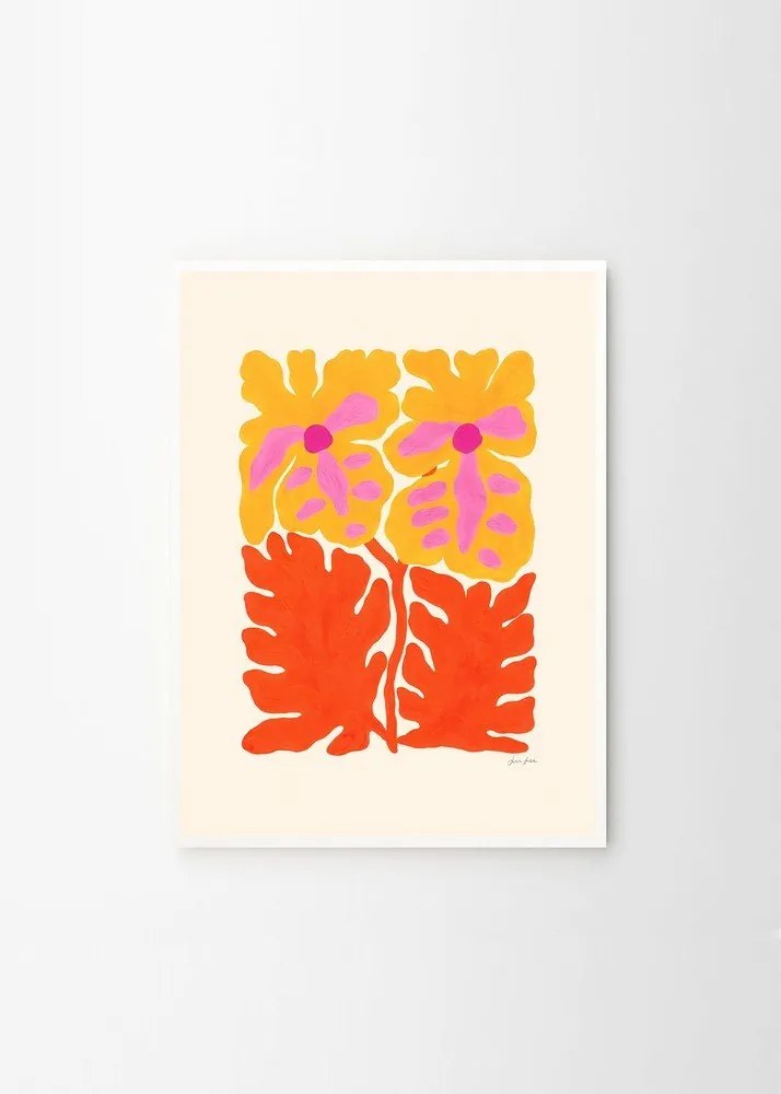 Poster 30x40 cm Overgrown – Liv Lee – The Poster Club