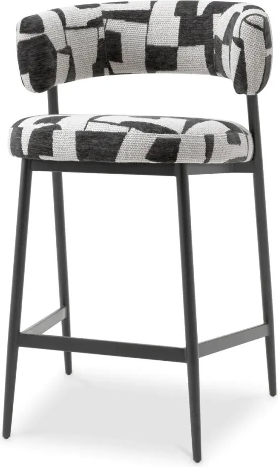 Scaun bar design LUX Counter Stool Folsom, Brooklyn black