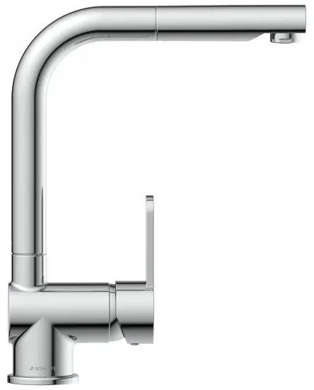 Schütte 79700 - Baterie de bucătărie LONDON cu duș extractabil, crom lucios