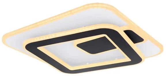 Plafonieră LED dimabilă Globo 48435-36 RODAN LED/36W/230V + telecomandă