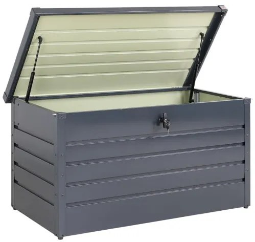 Deuba Cutie de depozitare metalica 120x62x63 cm - antracit