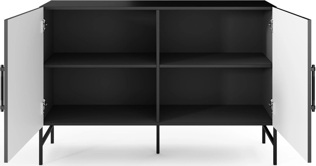Comoda RAFTT 120x80cm, neagra