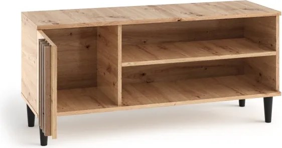 Comodă TV LIVIA 08 – 120x40x54 cm – Stejar Artisan