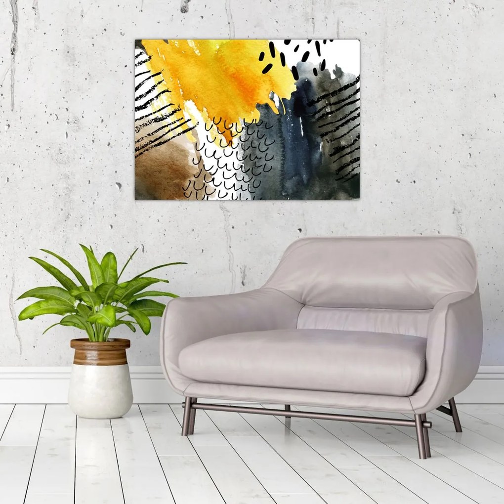 Tablou - Acuarelă abstractă (70x50 cm)