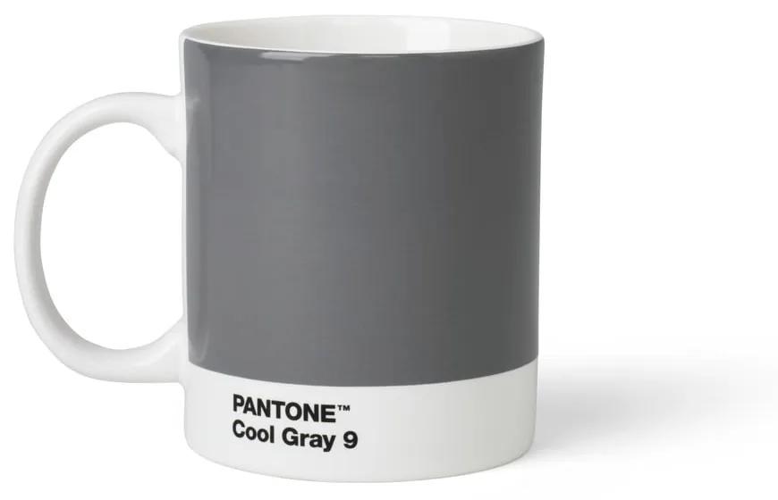 Cană Pantone Cool Gray 9, 375 ml, gri