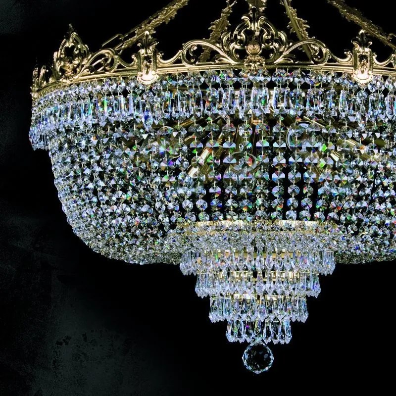 Lustra XL design LUX Cristal Bohemia Exclusive CORINA III. CE