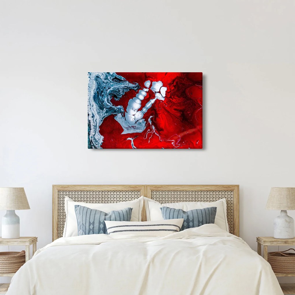 Tablou cu pete abstarcte (90x60 cm)