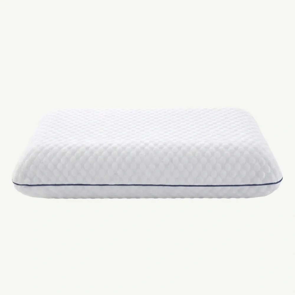 Resigilat: Perna ortopedica cervicala memory foam AERO-SAN, Alb