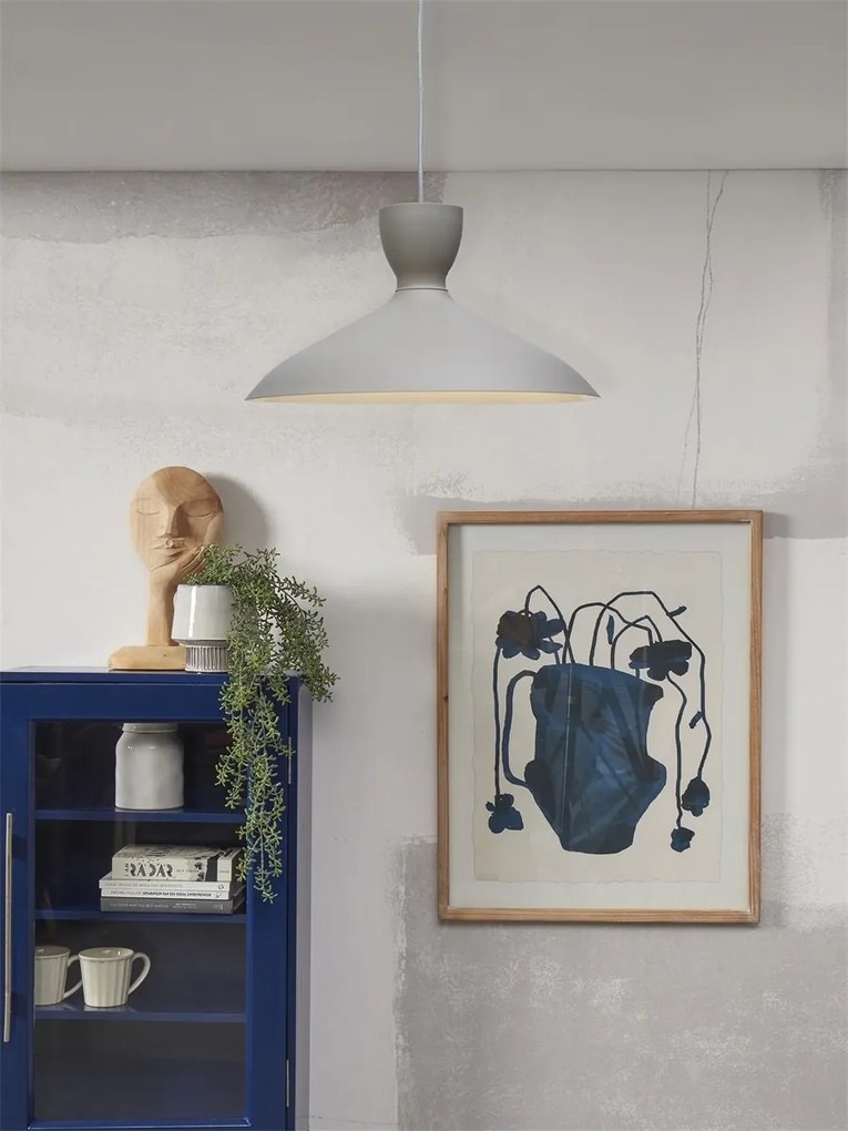Lustra/Pendul metalic Hanover gri