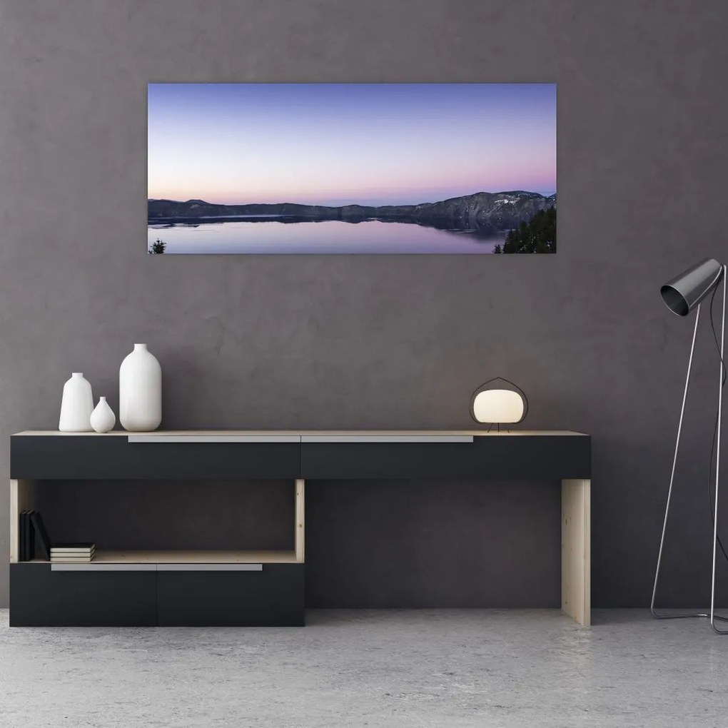 Tablou cu lac (120x50 cm)