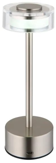 Lampă LED dimabilă de masă Globo 21026N SHIRA LED/2,5W/3,7V 2700/4000/6500K mat