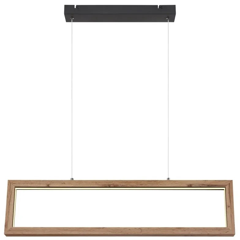 Lustra LED suspendata design indistrial Mandera negru