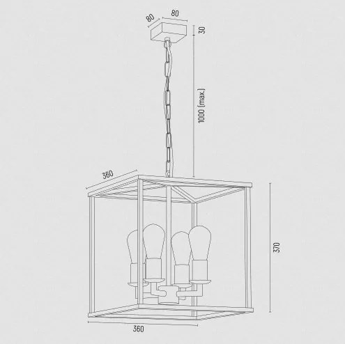 Lustra design modern Monzano negru, auriu