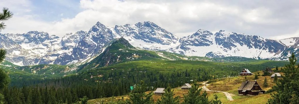 Fototapet - Munții Tatra pitorești (254x184 cm)