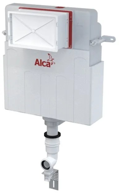 Rezervor wc incastrat Alcaplast, Basicmodul, pentru montare in zidarie, pentru wc stativ