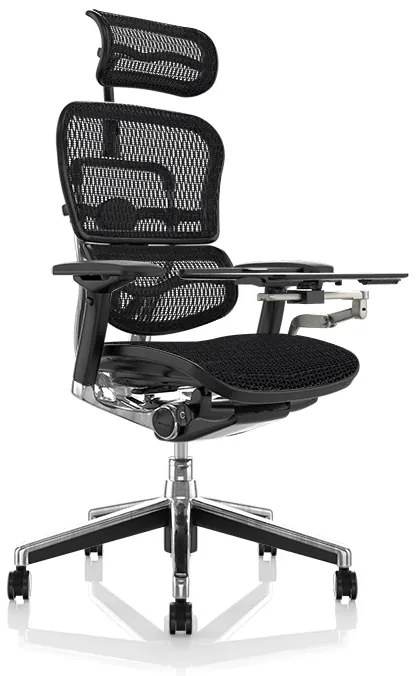 Scaun de birou - ERGOHUMAN2 PDH ULTRA BLACK FRAME W09-01+ALU BASE - precomanda 7-12 zile (Termen de livrare: 7 zile)