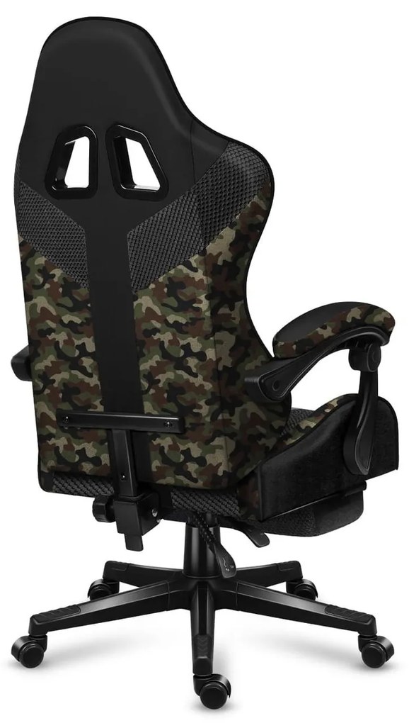 Fotoliu gaming Fusion 4.7 (negru + camuflaj). 1087475