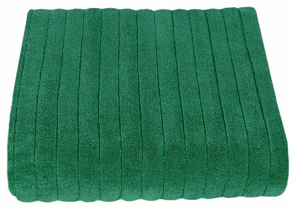 Prosop din micro bumbac DELUXE verde închis , 50 x95 cm, 50 x 95 cm