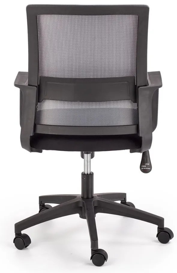 Scaun de birou Mauro, negru