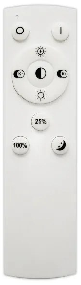 Lustră LED pe cablu dimabilă LED/30W/230V neagră + telecomandă