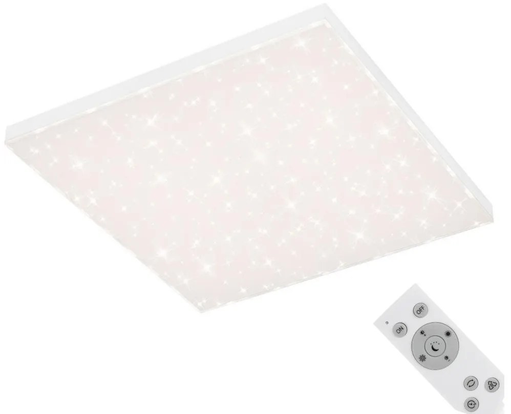 Plafonieră LED dimabilă FRAMELESS LED/38W/230V Briloner 7381-216 + telecomandă