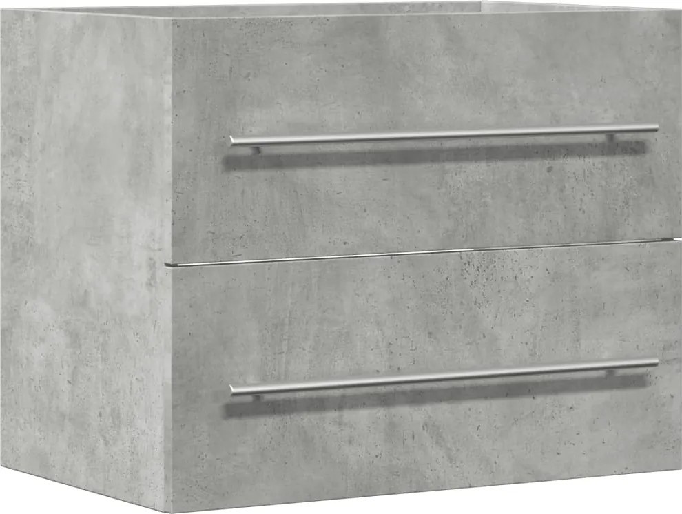 vidaXL Dulap de chiuvetă, gri beton, 60x38,5x48 cm, PAL