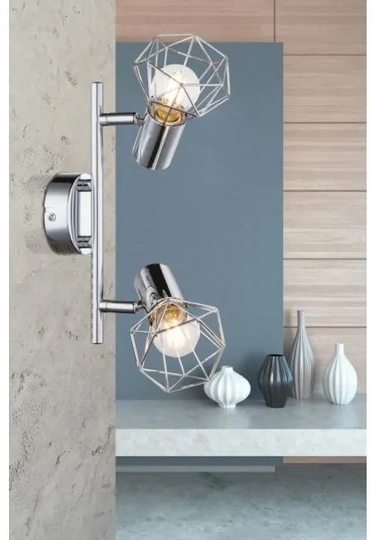 Globo 54802-2 - Lampa spot XARA I 2xE14/40W/230V