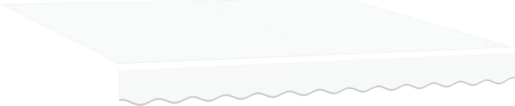 vidaXL Copertină Alb 300 x 250 x 165 cm Poliester și Aluminiu