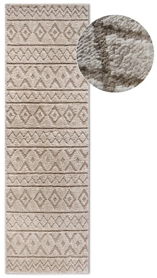 Covor tip traversă bej 80x240 cm Carpet Itinerance Beige – Elle Decoration