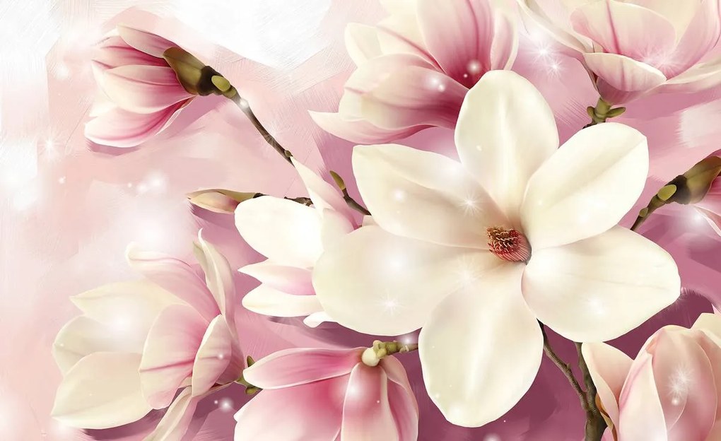 Fototapet - Flori (254x184 cm)