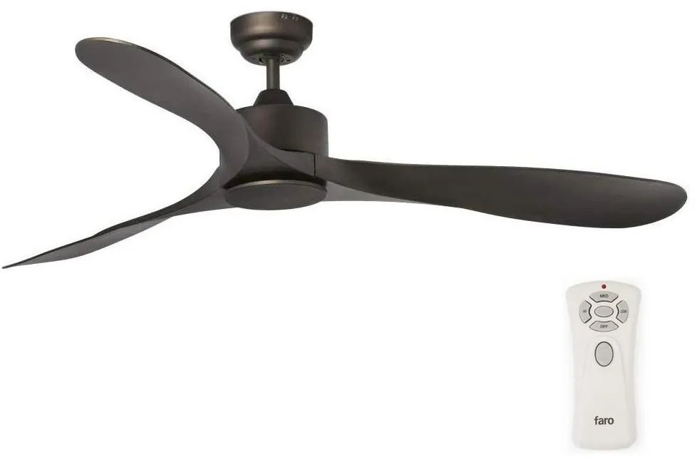 FARO 33751 - Ventilator tavan LUZON maro