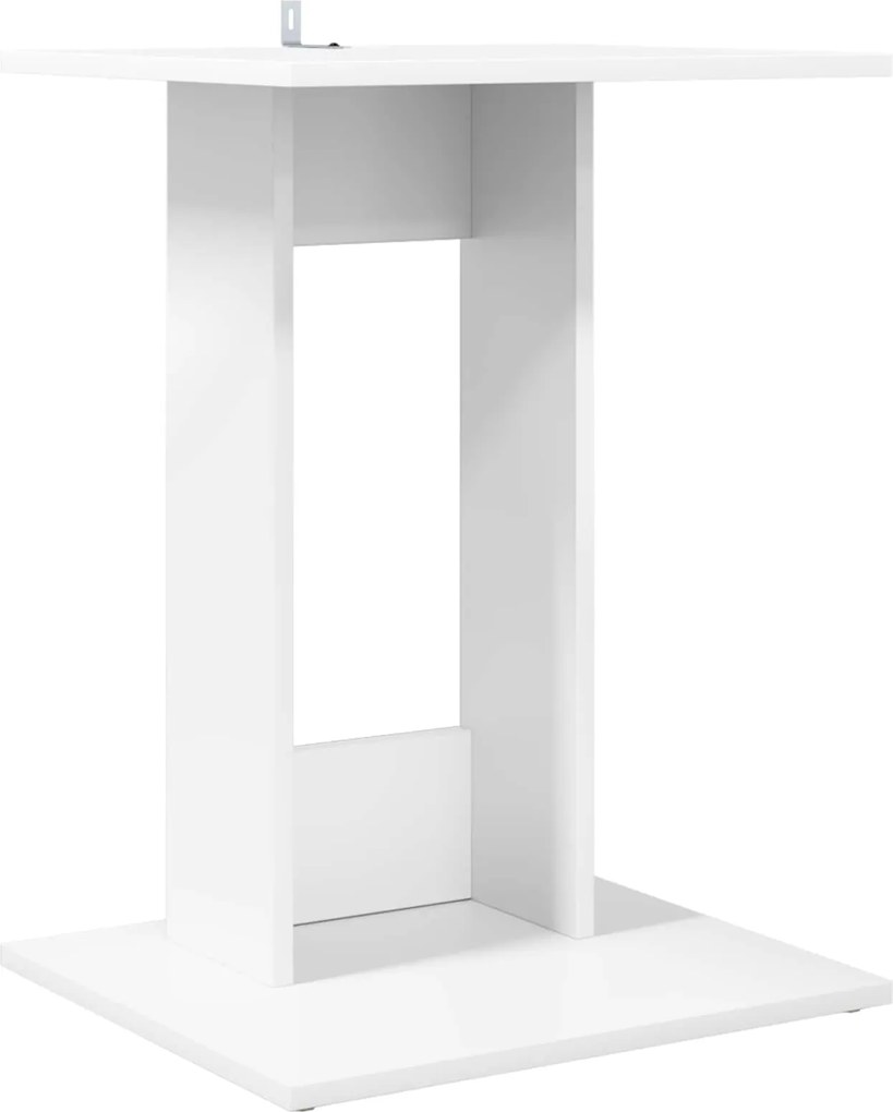 vidaXL Masă laterală Alb 45 x 40 x 62,5 cm Lemn compozit