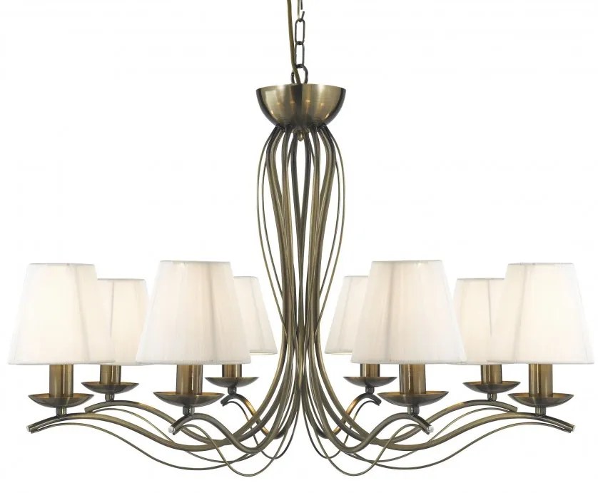 Candelabru stil clasic cu 8 brate Andretti alama antic 9828-8AB SRT