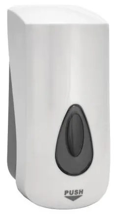 Dozator de săpun 11,5 x 24,5 cm, alb